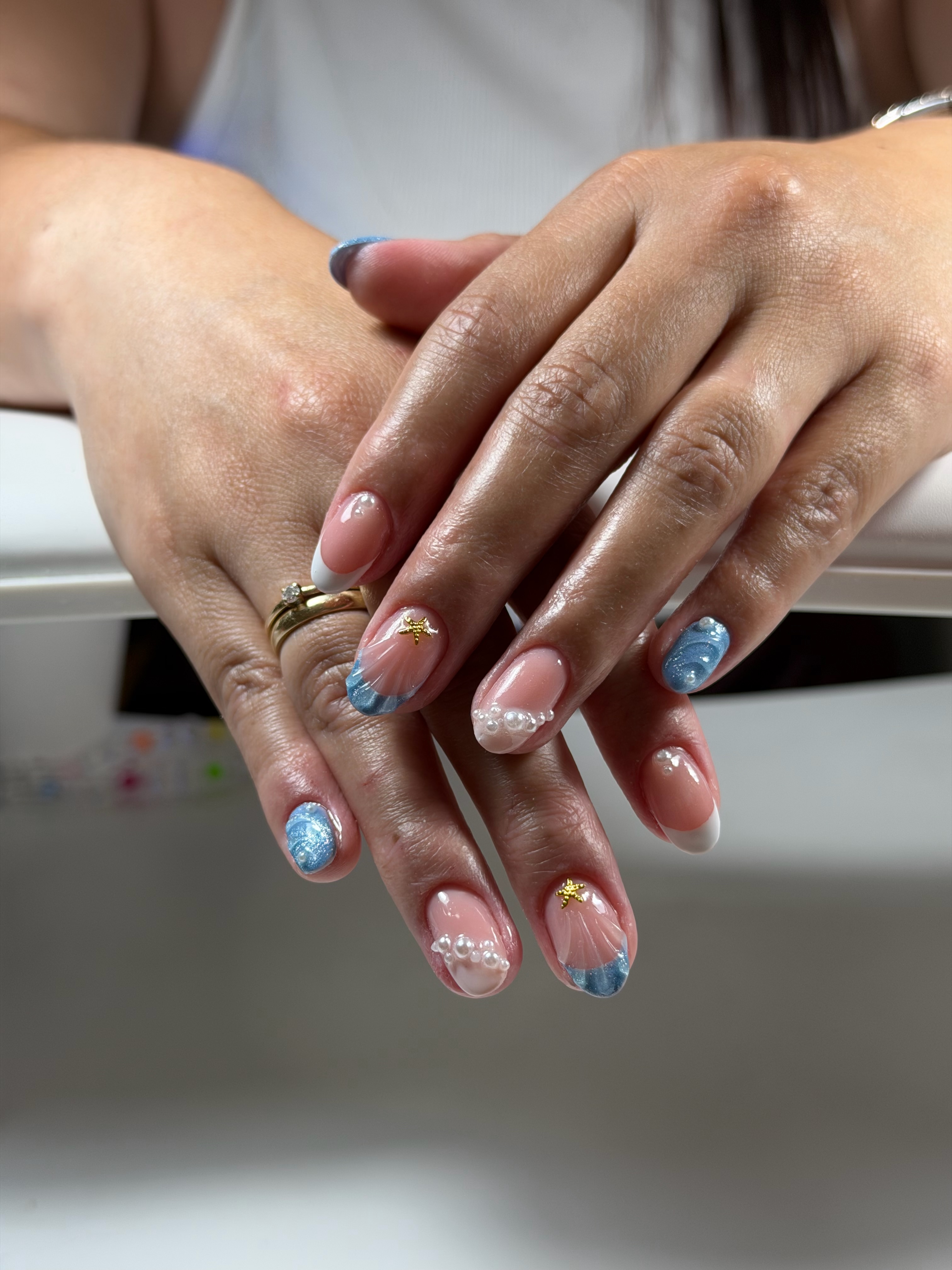 Gel con nail art 5