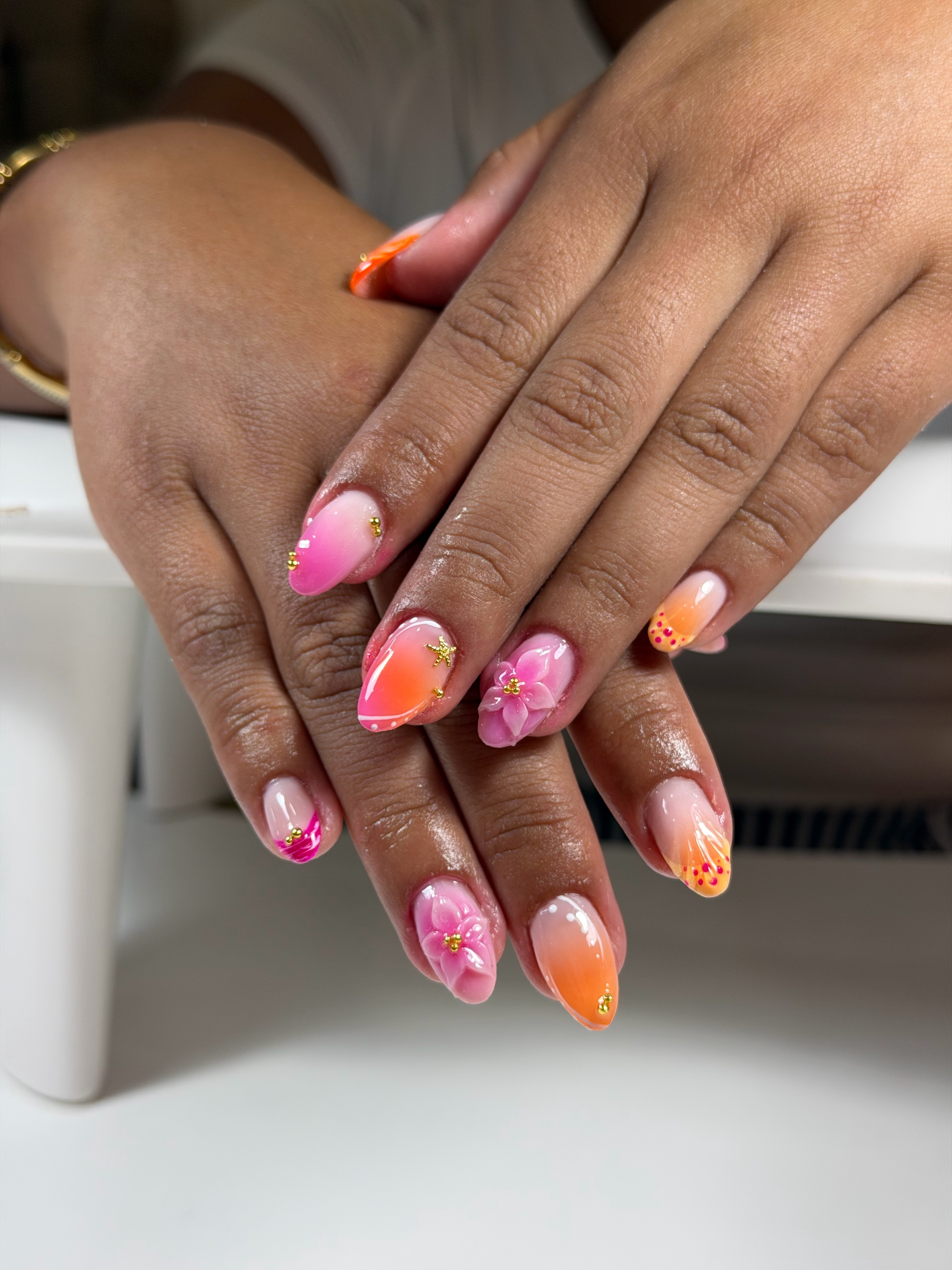 Gel con nail art 6