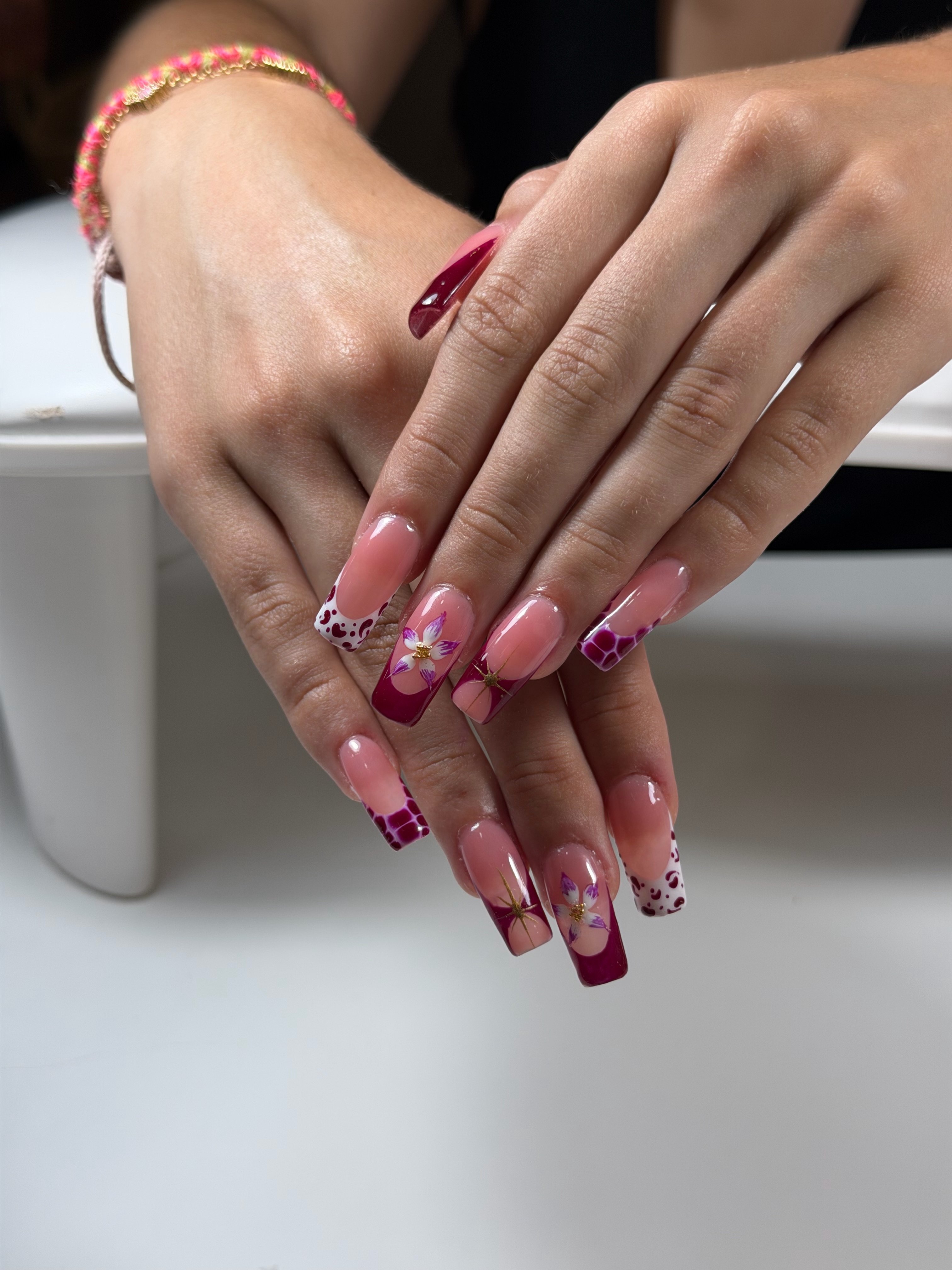 Gel con nail art 7